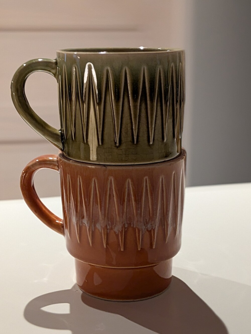 Vintage MCM Japanese Cups